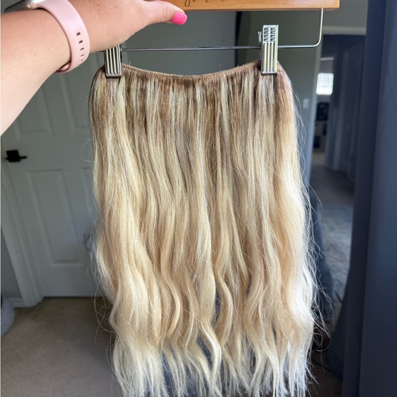 Blonde Halo Couture Hair Extention